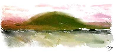 Maeshowe: Painting by Sigurd Towrie