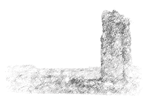 Standing Stone. Illustration by Sigurd Towrie